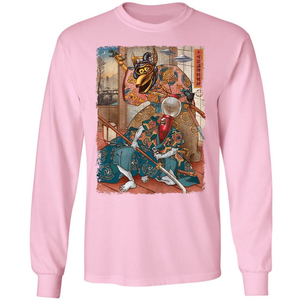 Long Sleeve T-Shirt - W7SU561S - Light Pink - 3