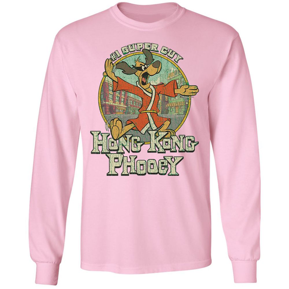 Long Sleeve T-Shirt - G3DAJXLE - Light Pink - 3