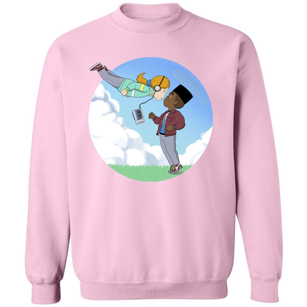 Classic Unisex Sweatshirt - Z8NKBKWB - Light Pink - 3