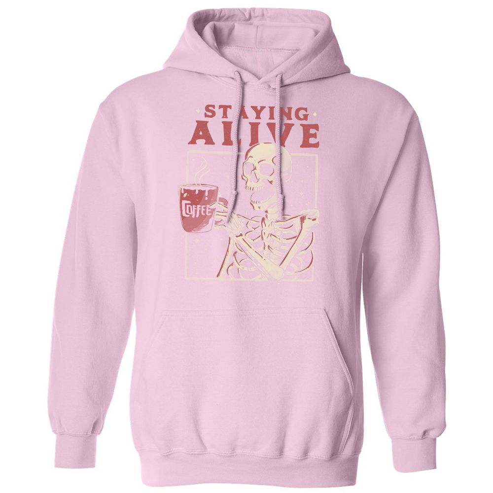 Classic Unisex Hoodie - 6SFB91GE - Light Pink - 3