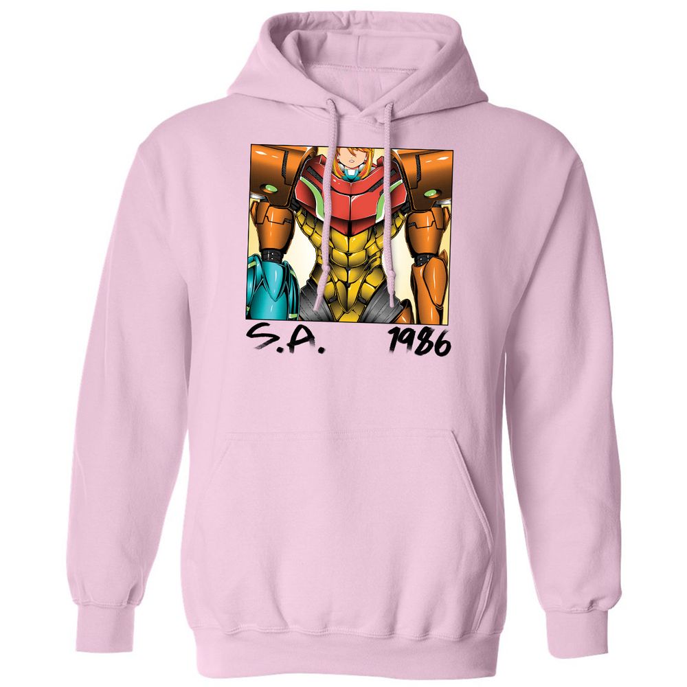 Classic Unisex Hoodie - 47L4JHNV - Light Pink - 3