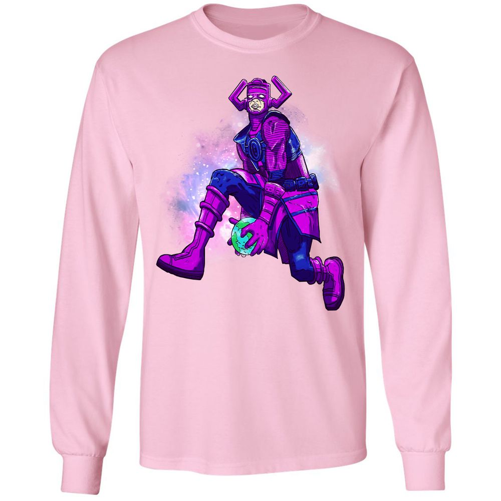 Long Sleeve T-Shirt - A6LGWJ19 - Light Pink - 3