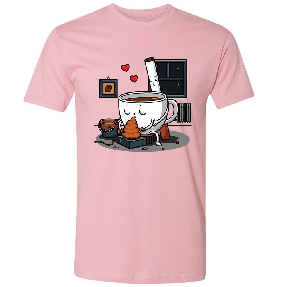 Premium Unisex T-Shirt - UXH3F2HC - Light Pink - 3