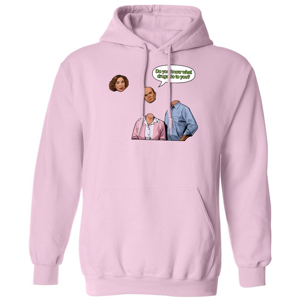 Classic Unisex Hoodie - RMMGHTCD - Light Pink - 3