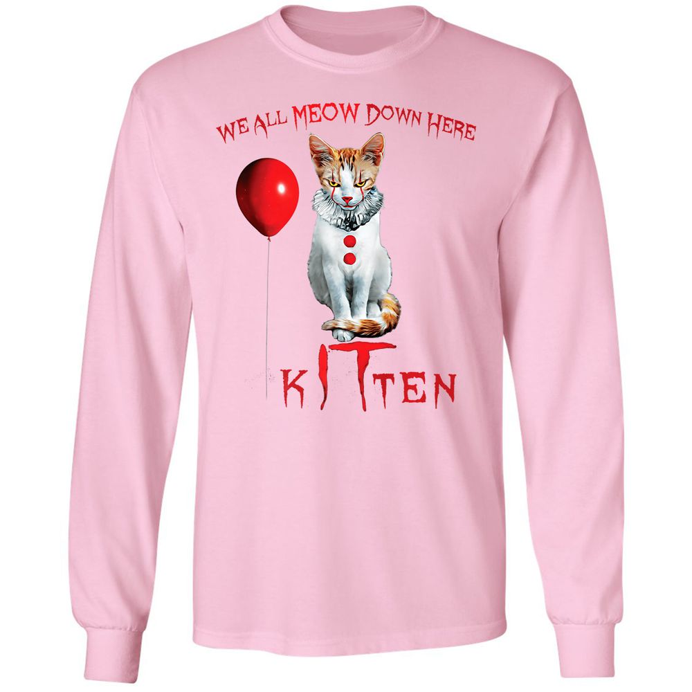 Long Sleeve T-Shirt - KL8PFMJG - Light Pink - 3