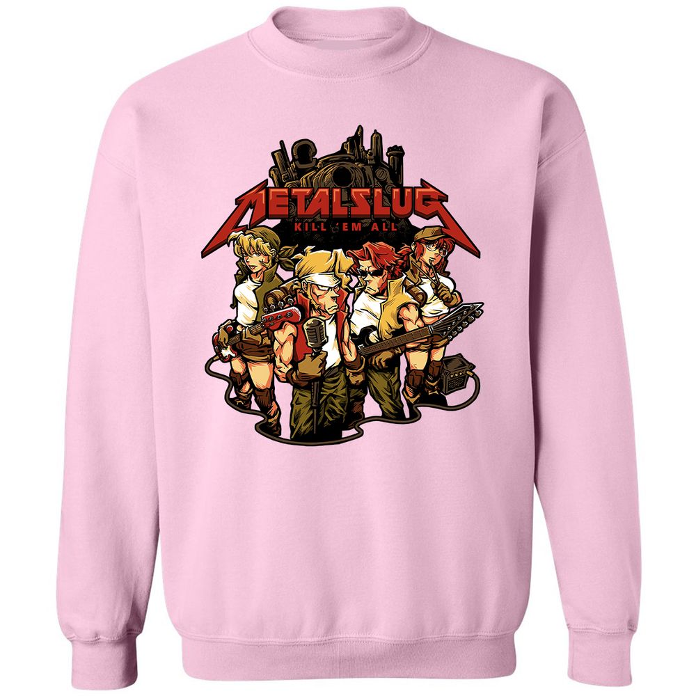 Classic Unisex Sweatshirt - 8U8L77XV - Light Pink - 3