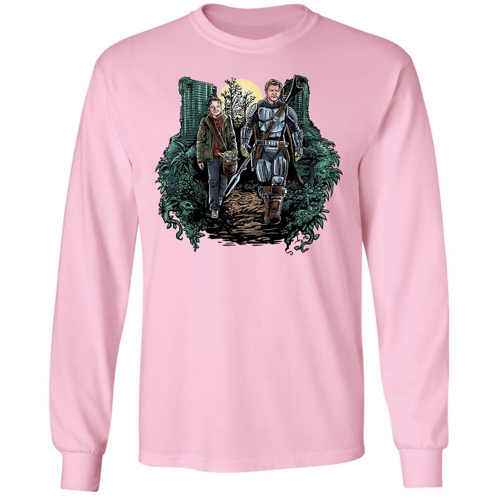 Long Sleeve T-Shirt - KNJF59S7 - Light Pink - 3