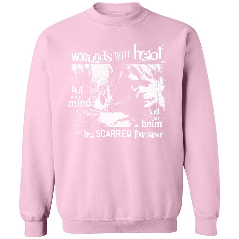 Classic Unisex Sweatshirt - DZP68K6N - Light Pink - 3