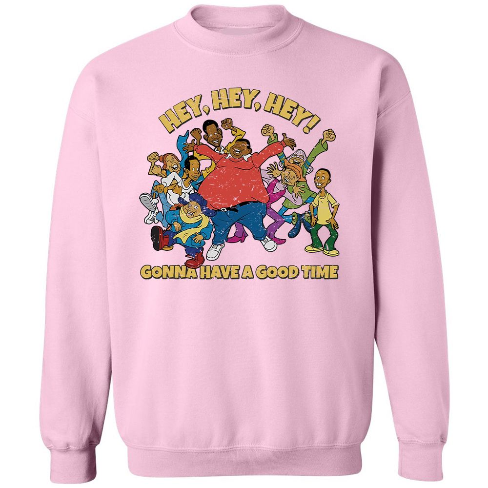 Classic Unisex Sweatshirt - C6EH9AE3 - Light Pink - 3