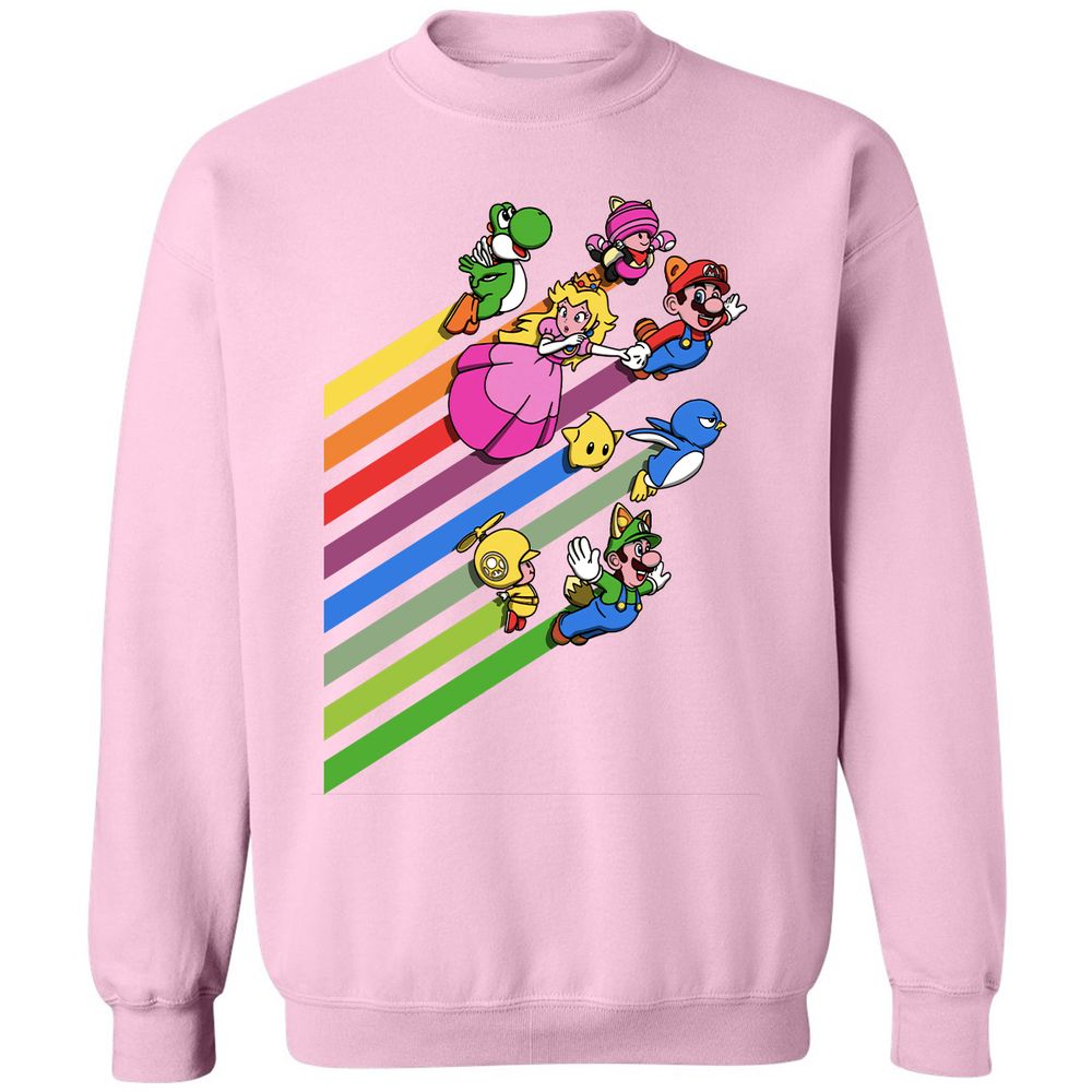 Classic Unisex Sweatshirt - 7LNPKLFZ - Light Pink - 3