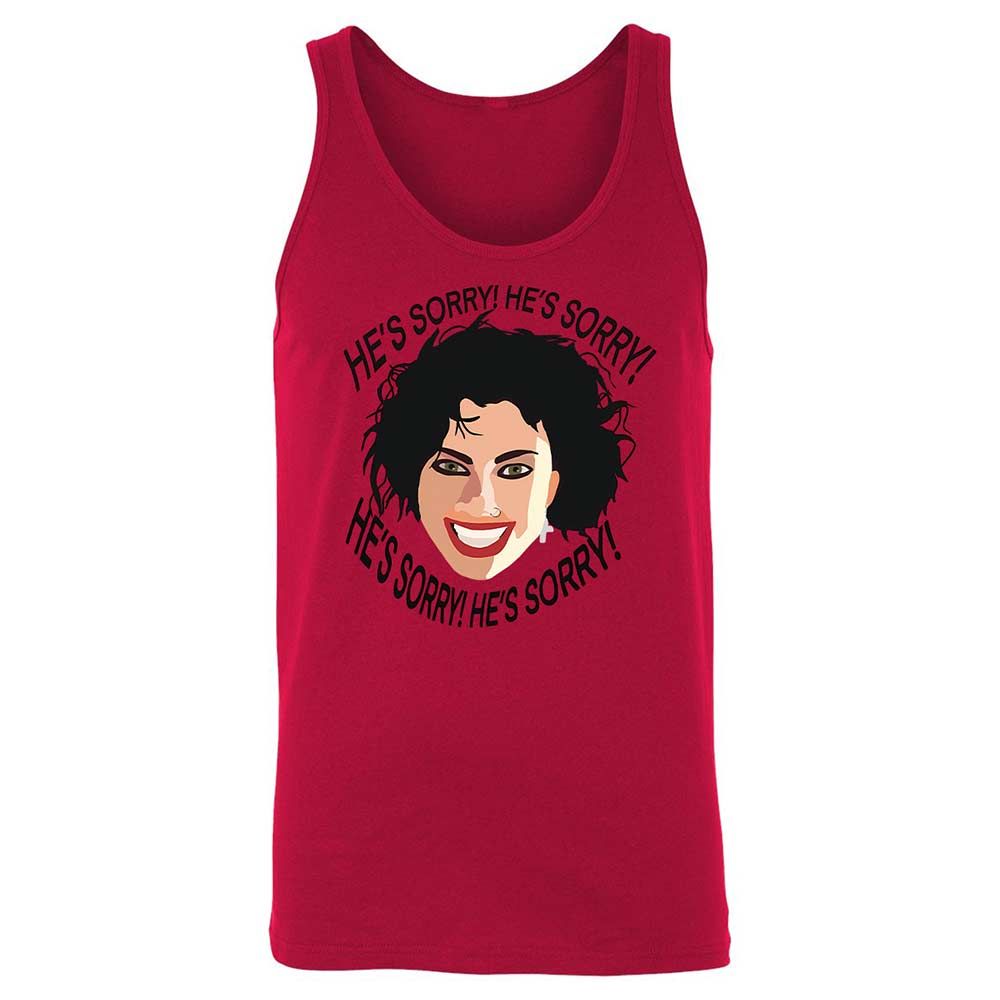 Unisex Jersey Tank - GXB6AAET - Red - 3