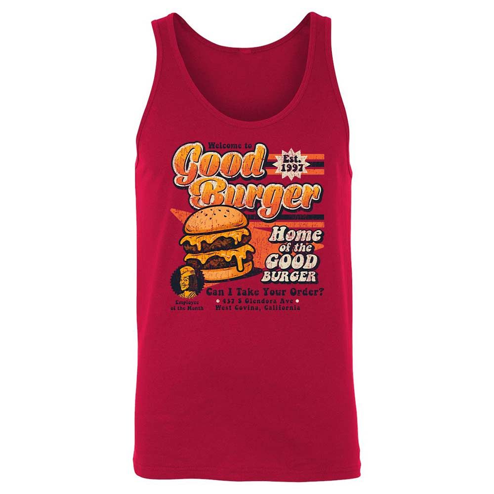 Unisex Jersey Tank - BP8J28ER - Red - 3