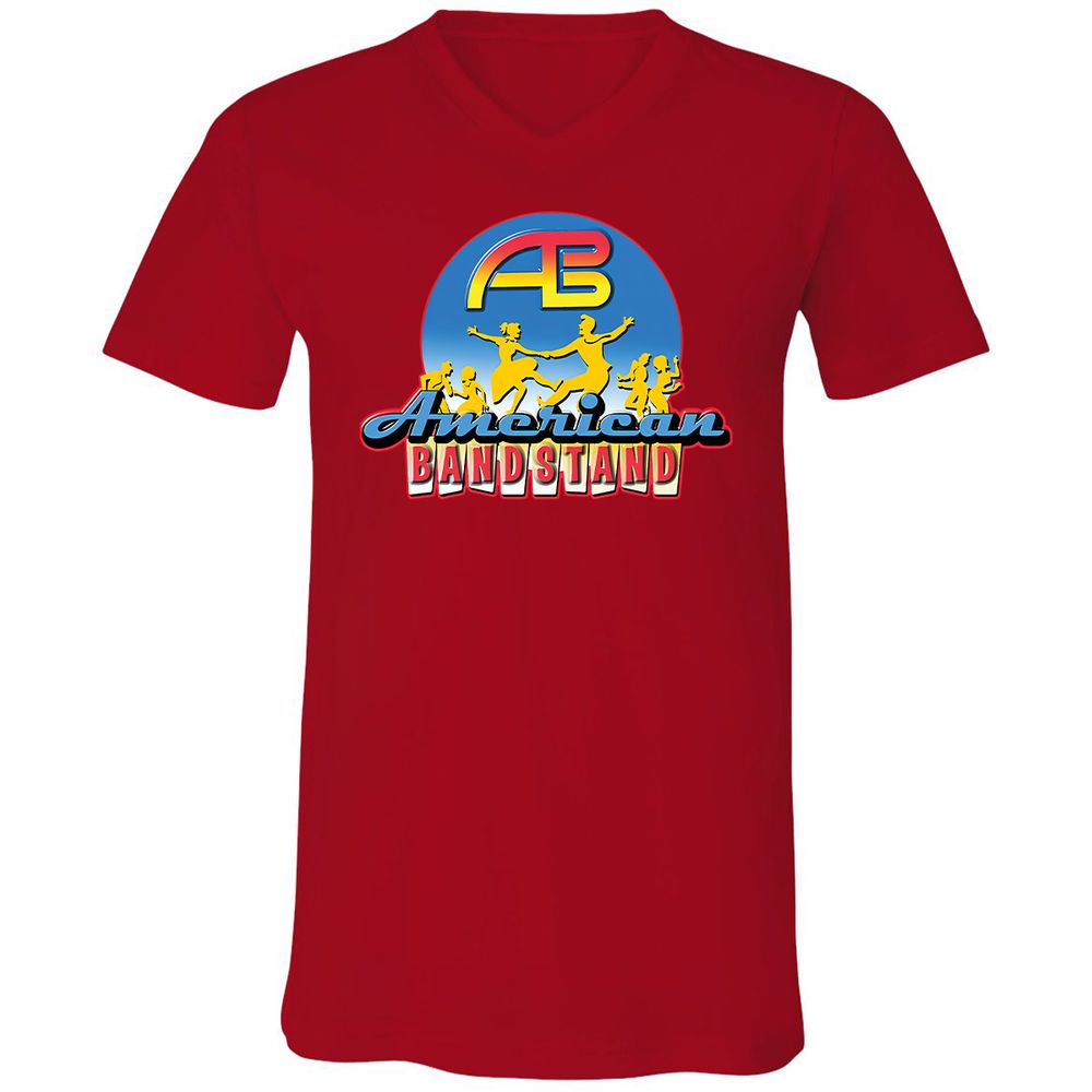 Unisex V-Neck T-Shirt - GDMN6TPM - Red - 3