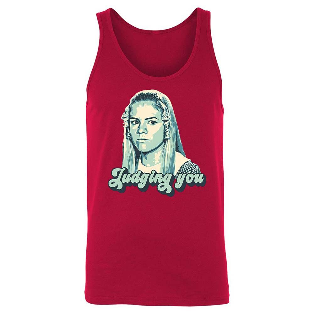 Unisex Jersey Tank - RE9M5WKE - Red - 3