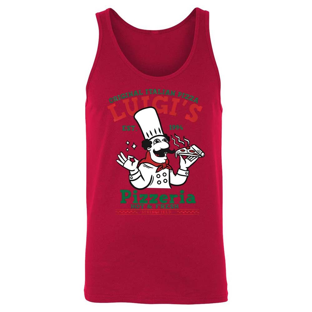Unisex Jersey Tank - 18XAKDN1 - Red - 3