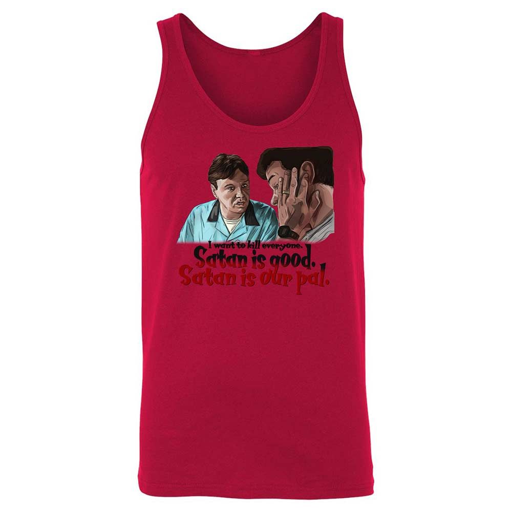 Unisex Jersey Tank - 1QLFH2ZY - Red - 3