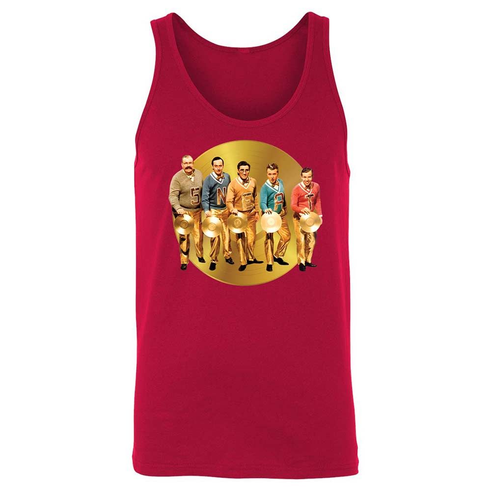 Unisex Jersey Tank - XU5BPX3T - Red - 3