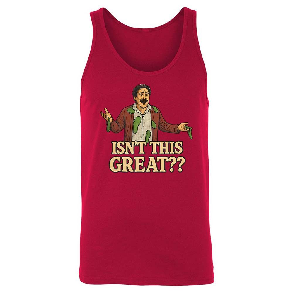 Unisex Jersey Tank - HL64XV8M - Red - 3