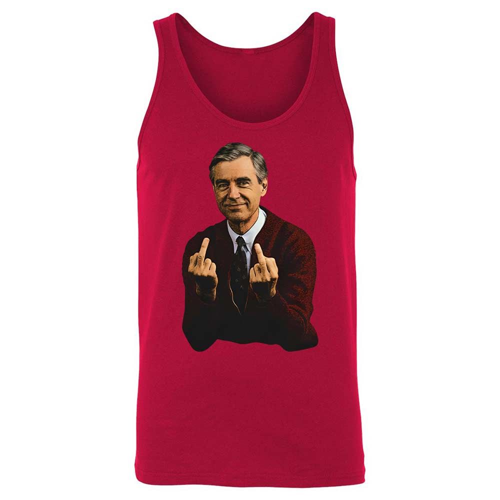 Unisex Jersey Tank - 9QECGX2H - Red - 3