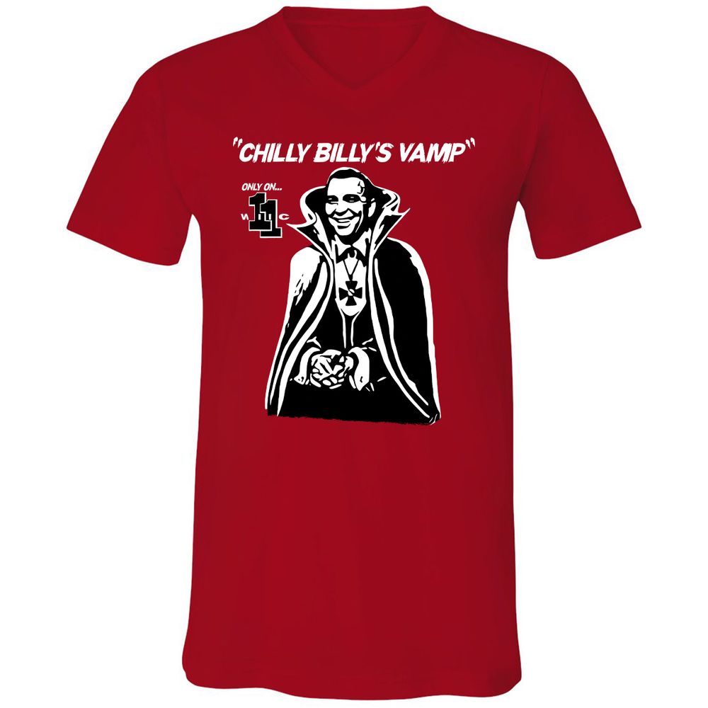 Unisex V-Neck T-Shirt - BL22T6U6 - Red - 3