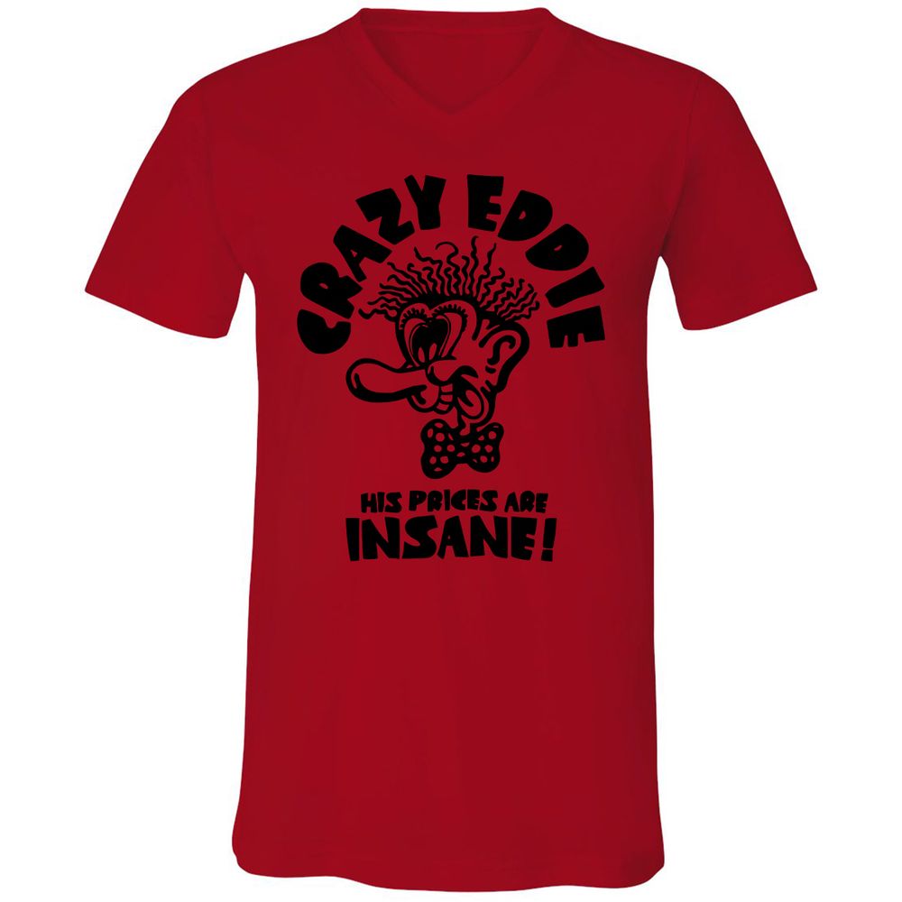 Unisex V-Neck T-Shirt - FN65VSXS - Red - 3