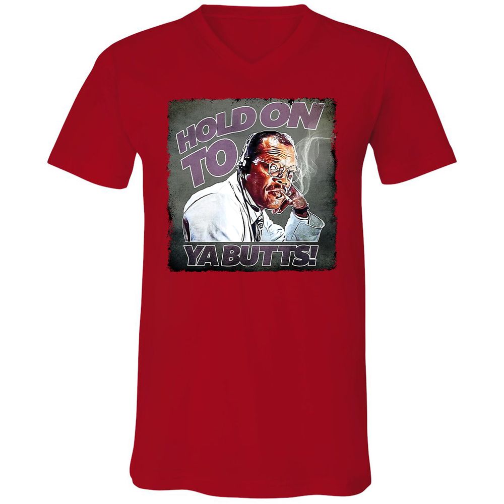 Unisex V-Neck T-Shirt - R5GK723G - Red - 3
