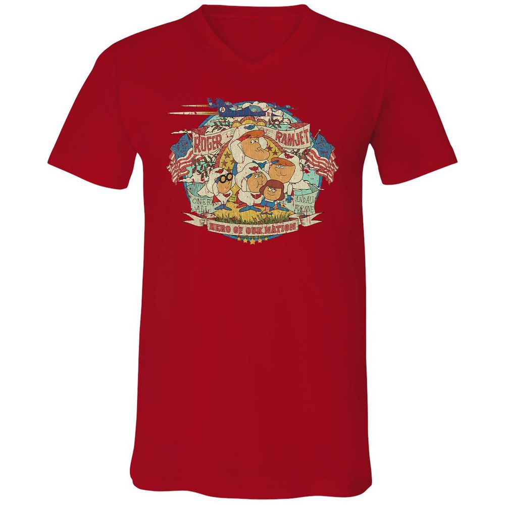 Vintage Style roger ramjet - Red - 3