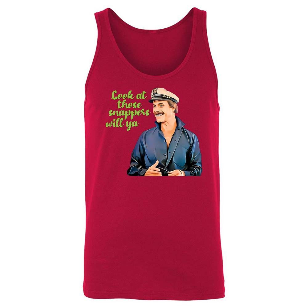 Unisex Jersey Tank - BFQSZSGT - Red - 3