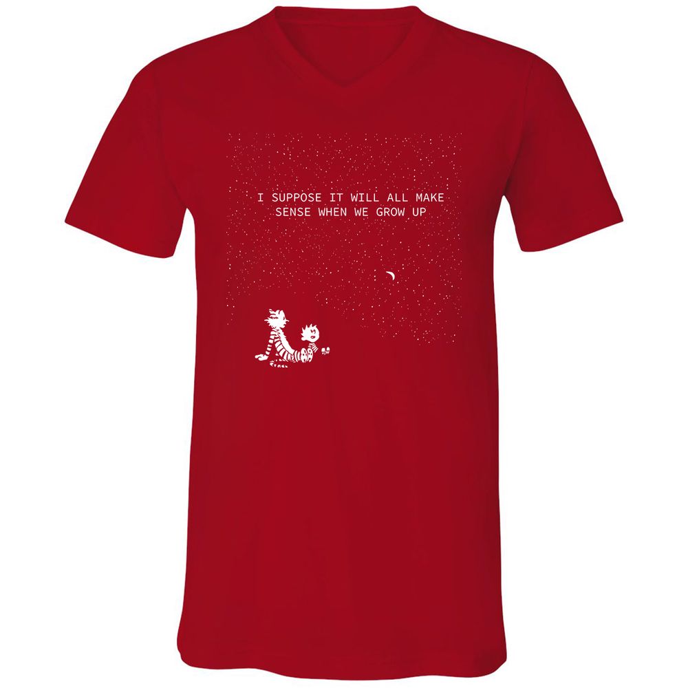 Calvin and Hobbes Stars - Red - 3