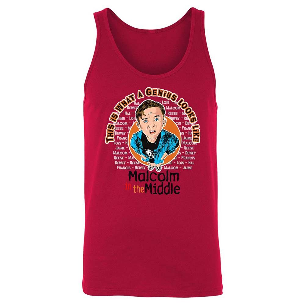 Unisex Jersey Tank - PX53QT7C - Red - 3
