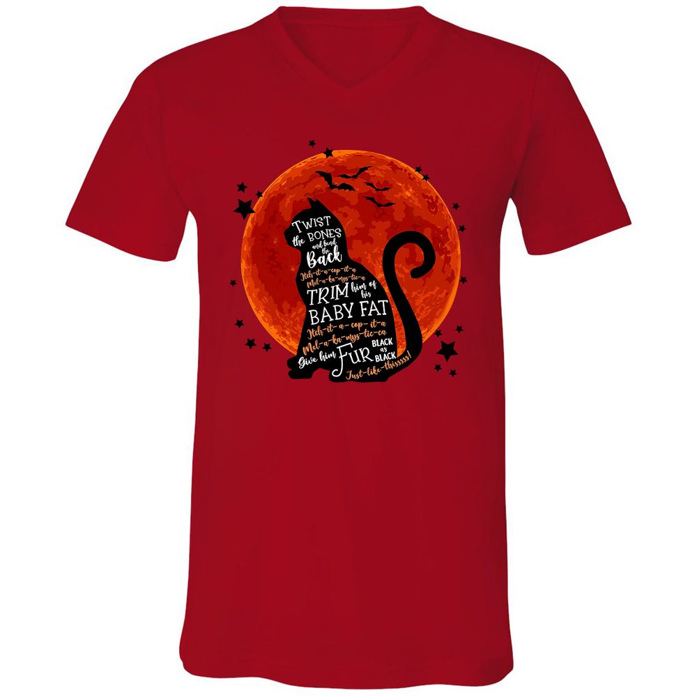 Unisex V-Neck T-Shirt - BNDCZTMC - Red - 3