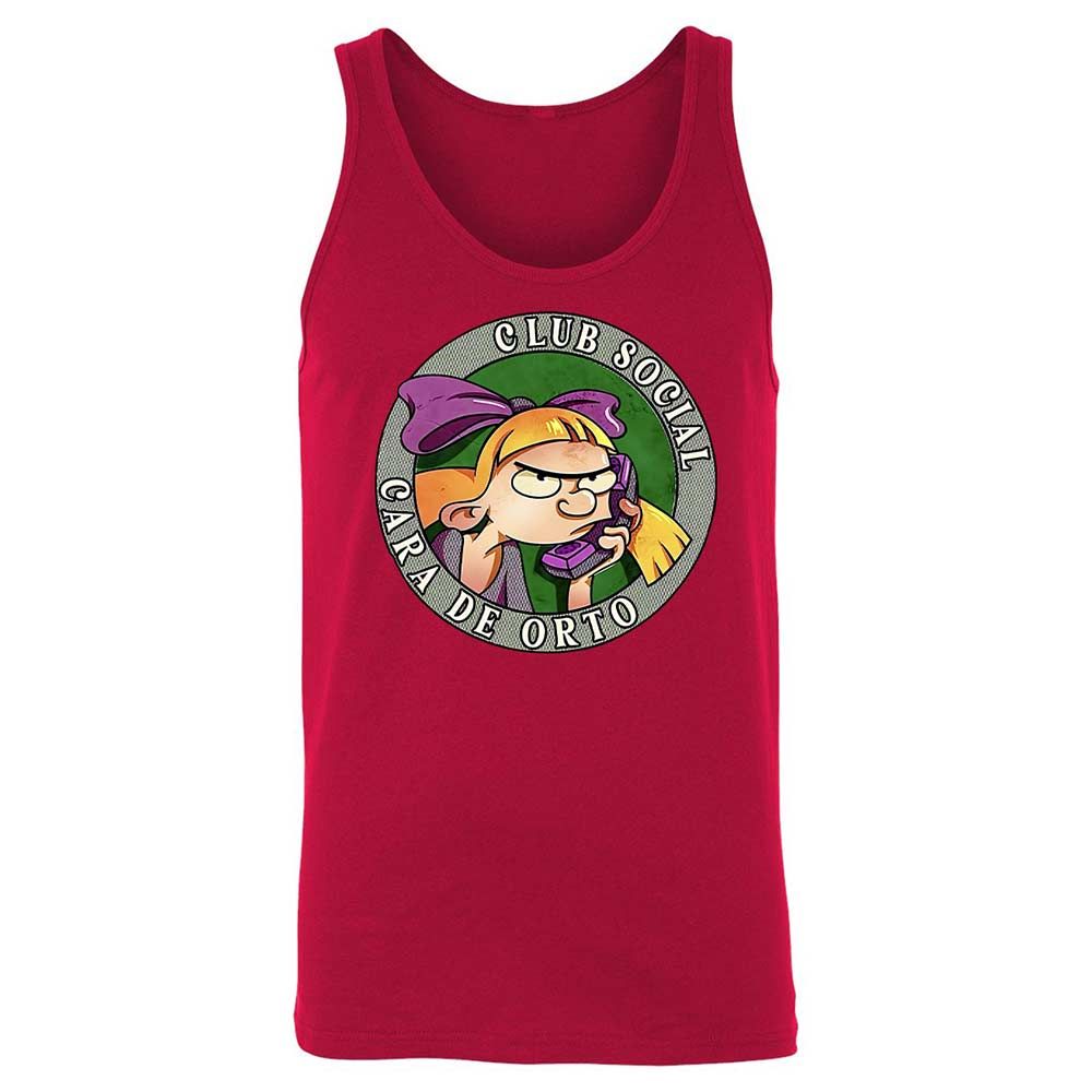 Unisex Jersey Tank - AQT4LQ8Z - Red - 3