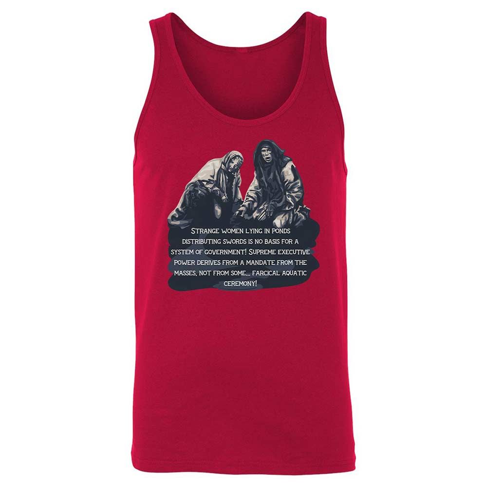 Unisex Jersey Tank - 6X7X6QYV - Red - 3