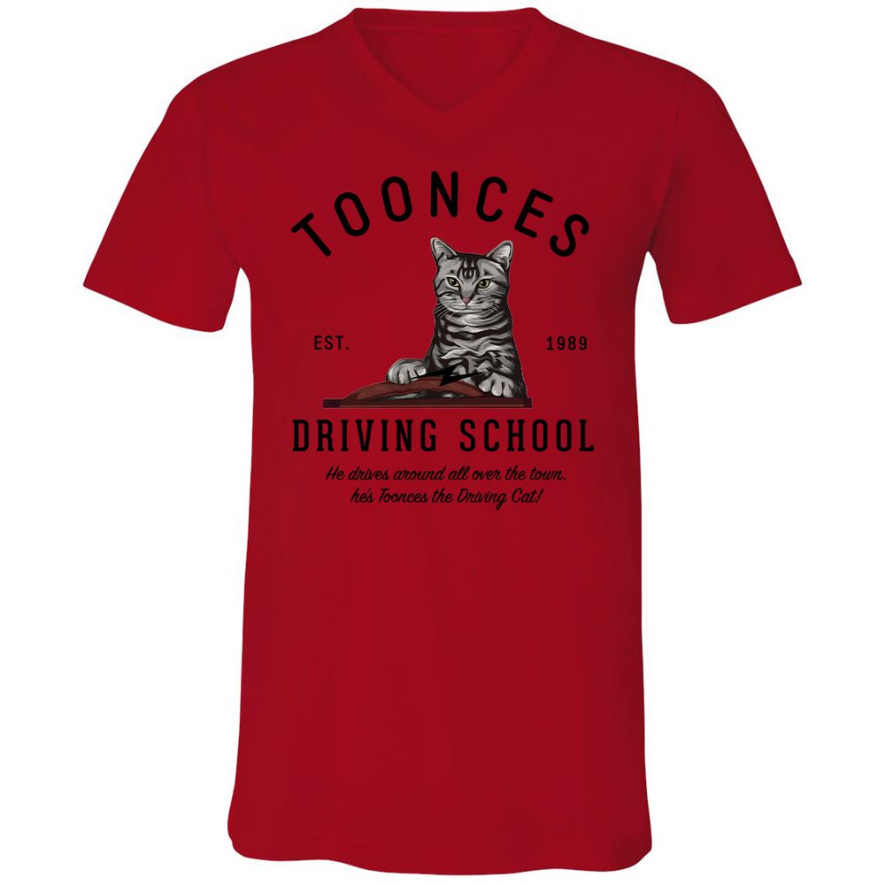 Funny Cat Driving School - Red - 3