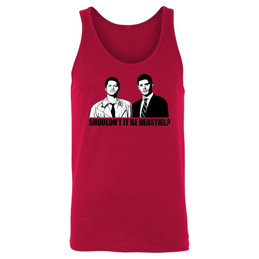 Unisex Jersey Tank - SKY8VZV6 - Red - 3