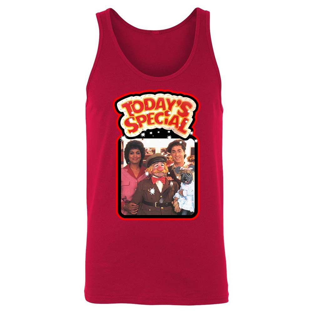 Unisex Jersey Tank - 9H4BW7HV - Red - 3