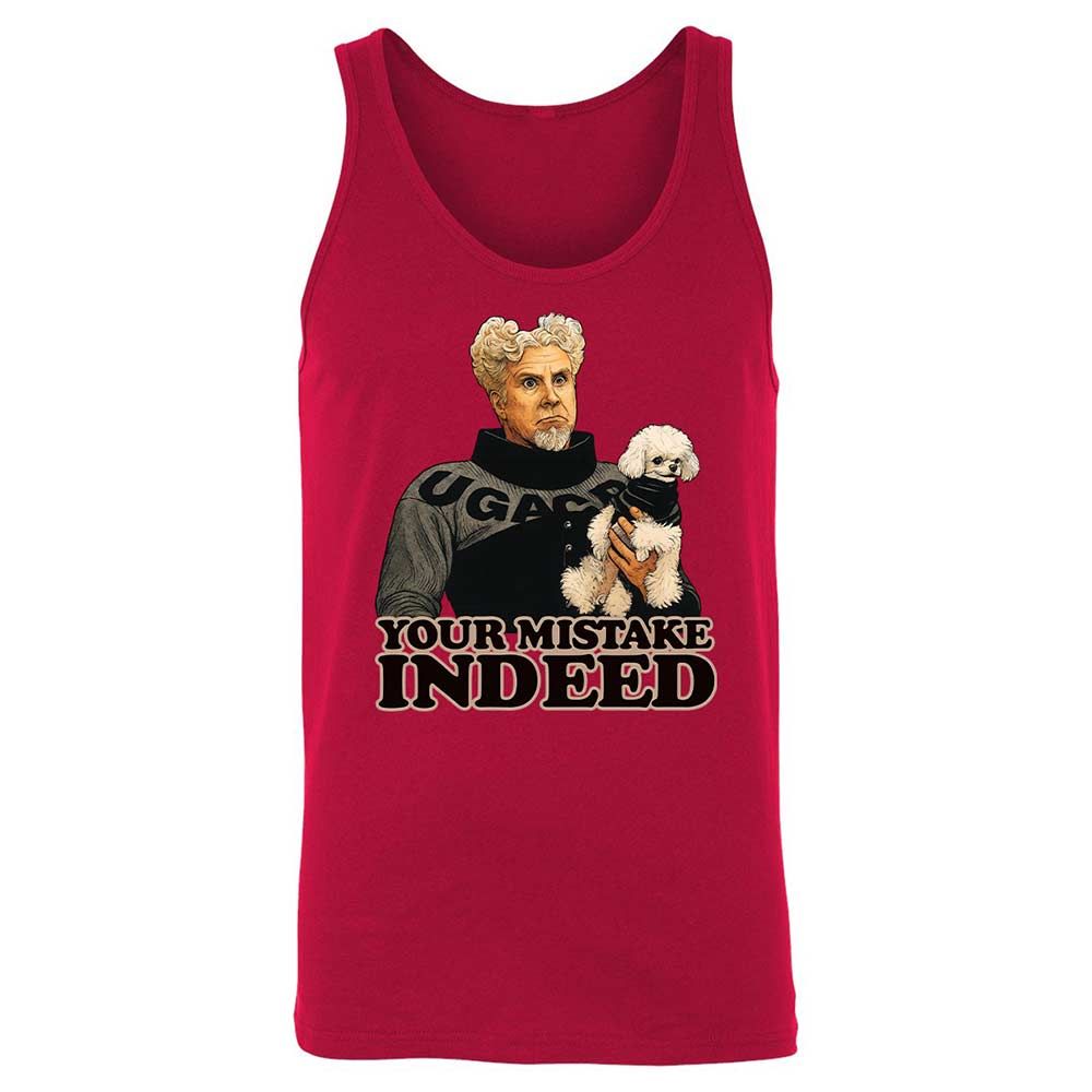 Unisex Jersey Tank - 8RNHAS72 - Red - 3