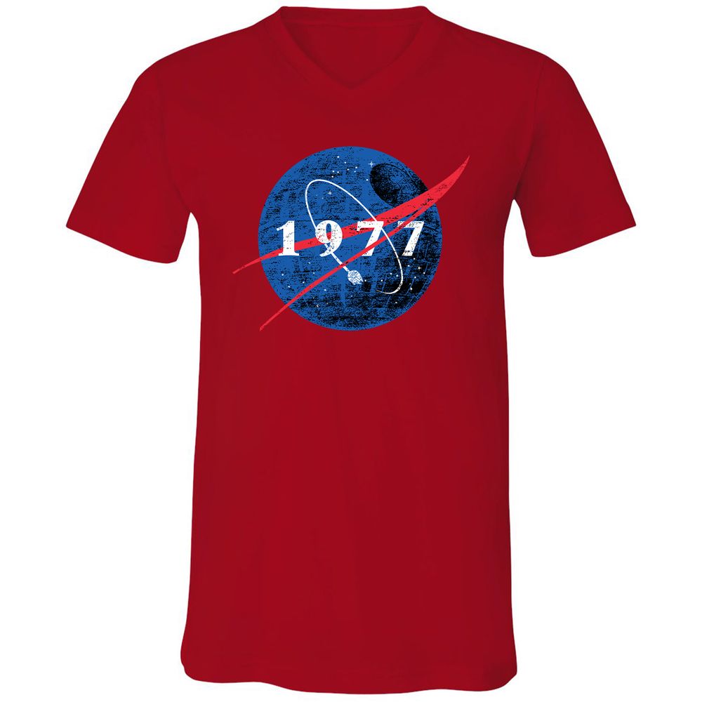 Unisex V-Neck T-Shirt - 2WGG57SE - Red - 3