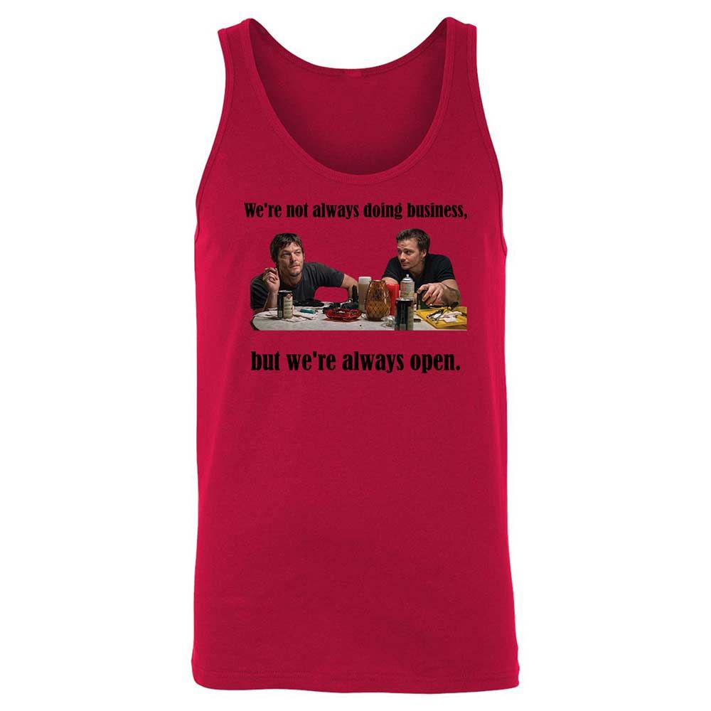 Unisex Jersey Tank - LYKJF6T4 - Red - 3