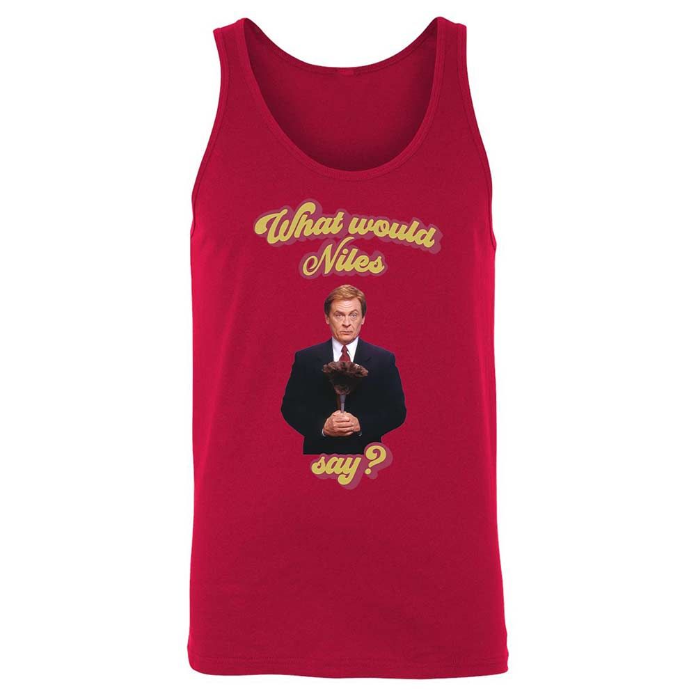 Unisex Jersey Tank - 185NNFNT - Red - 3
