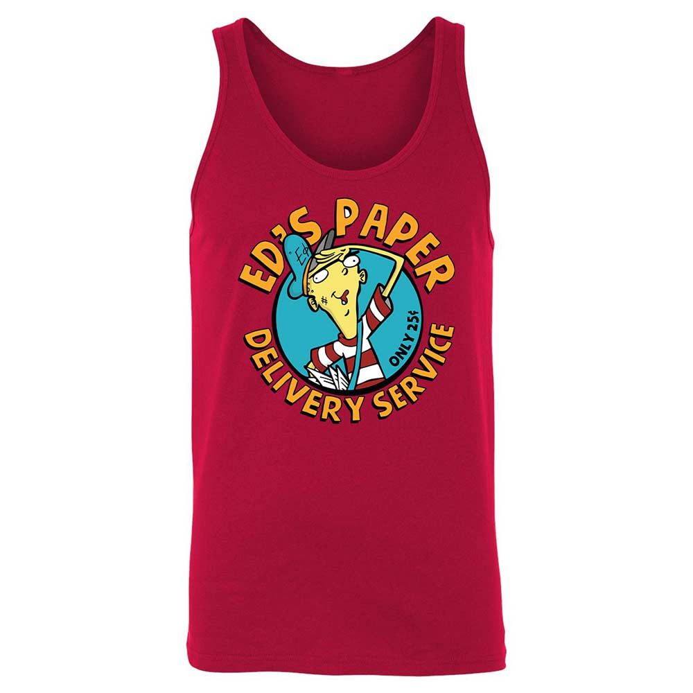 Unisex Jersey Tank - 4TLVJRWP - Red - 3