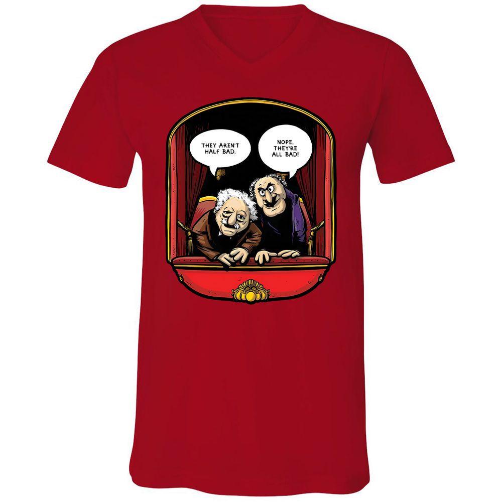 Statler and Waldorf (All Bad) - Red - 3