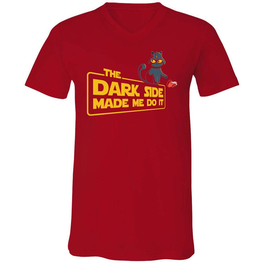 Unisex V-Neck T-Shirt - EXF2UAP1 - Red - 3