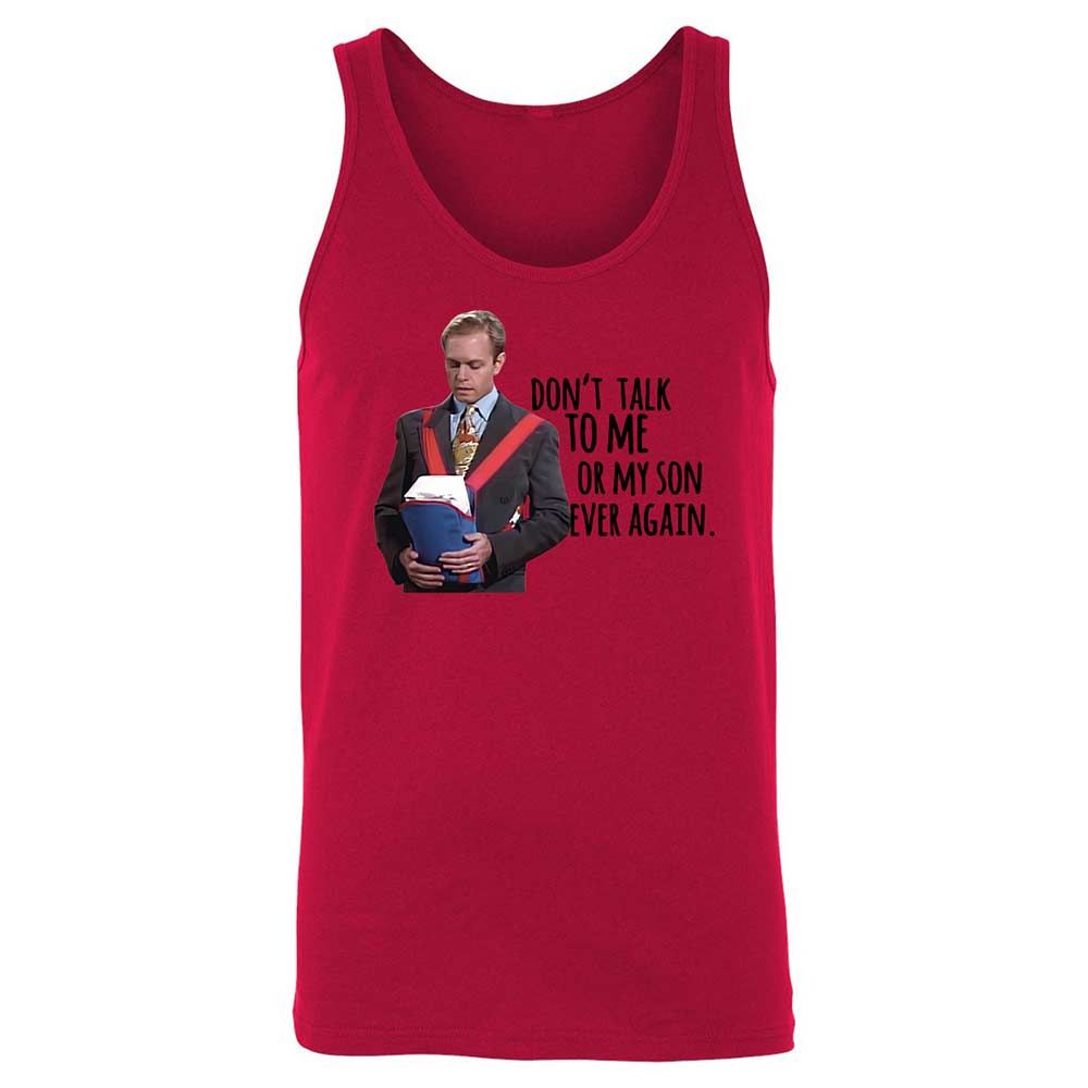 Unisex Jersey Tank - D5S8NBSJ - Red - 3