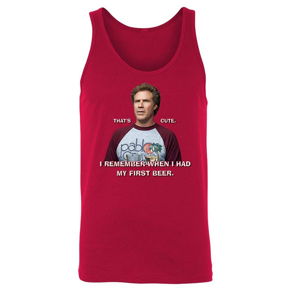 Unisex Jersey Tank - 8PD27V3B - Red - 3