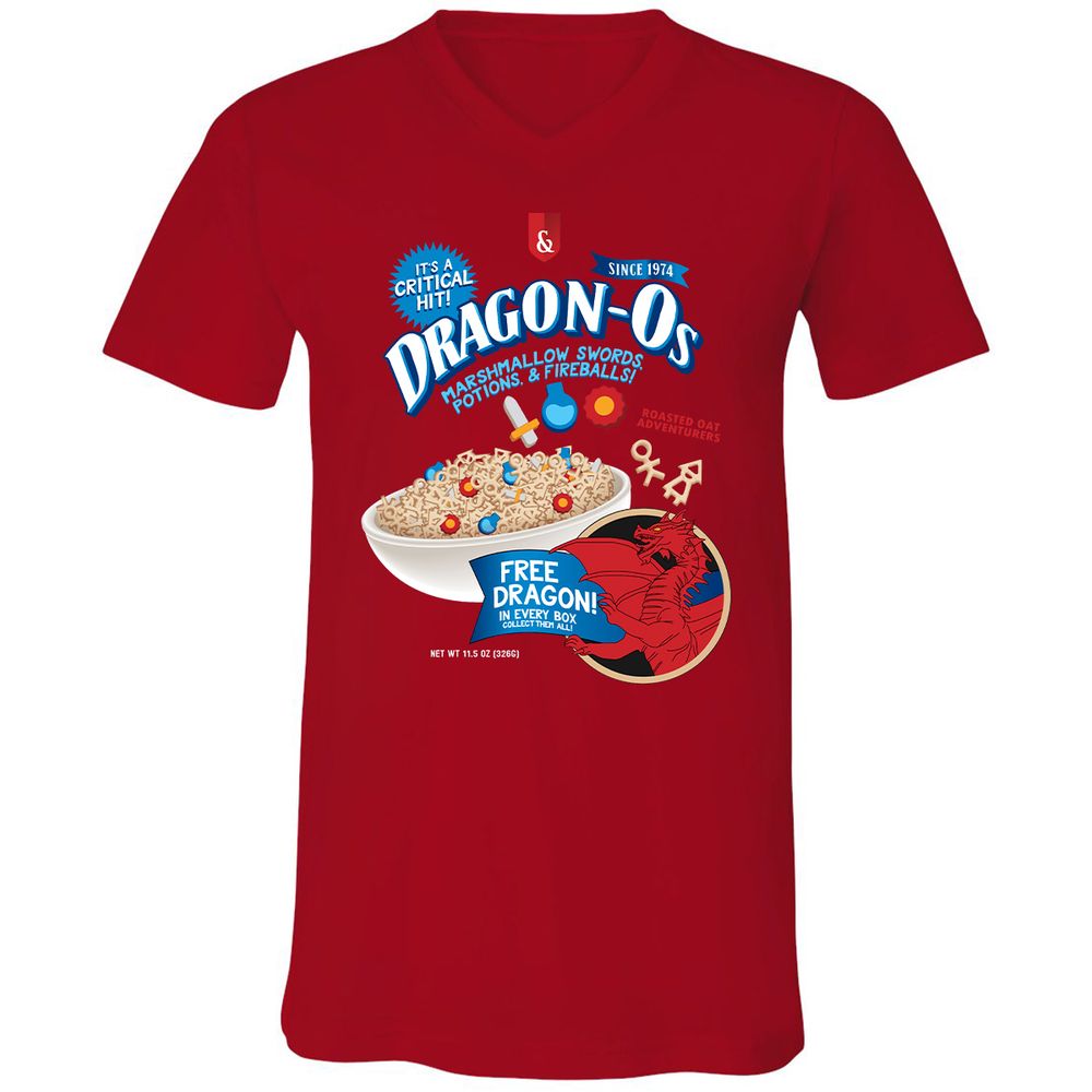 Unisex V-Neck T-Shirt - DPXAZ5ZU - Red - 3