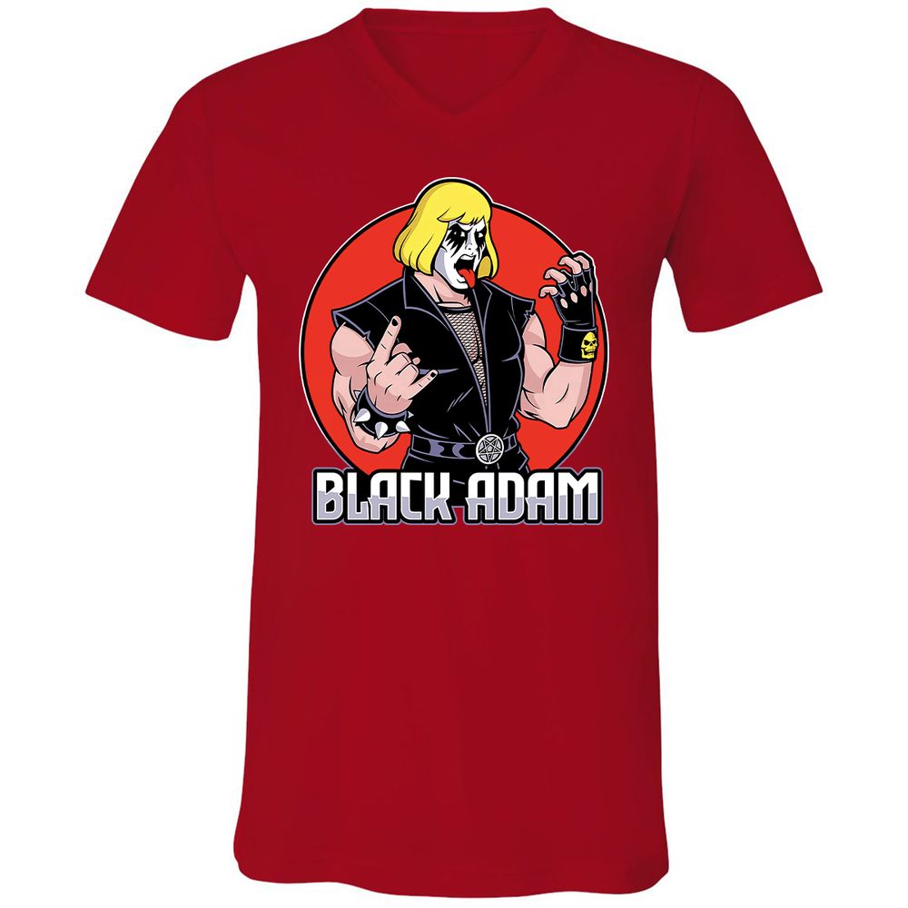 Unisex V-Neck T-Shirt - U2UK331D - Red - 3