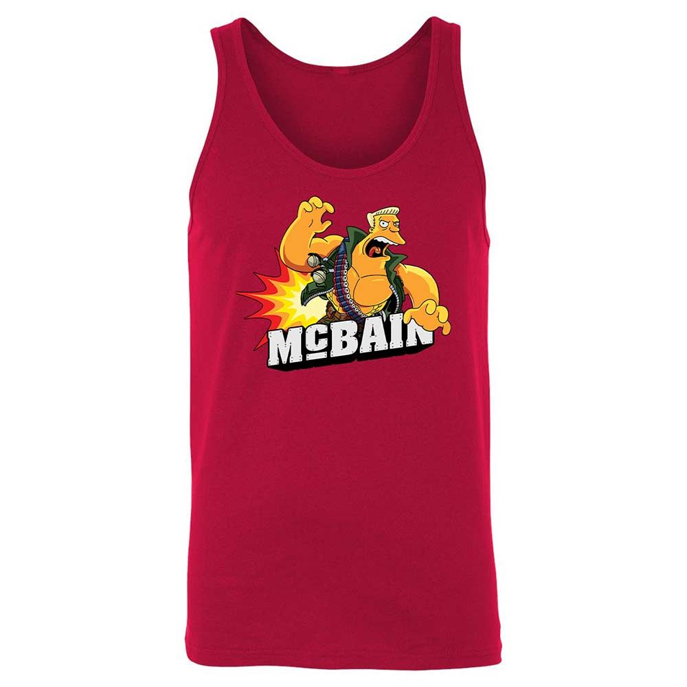 Unisex Jersey Tank - B8QD6LUG - Red - 3