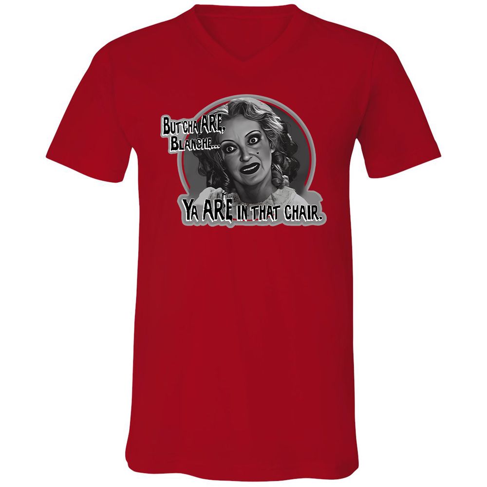 Unisex V-Neck T-Shirt - A5ZWCLLR - Red - 3