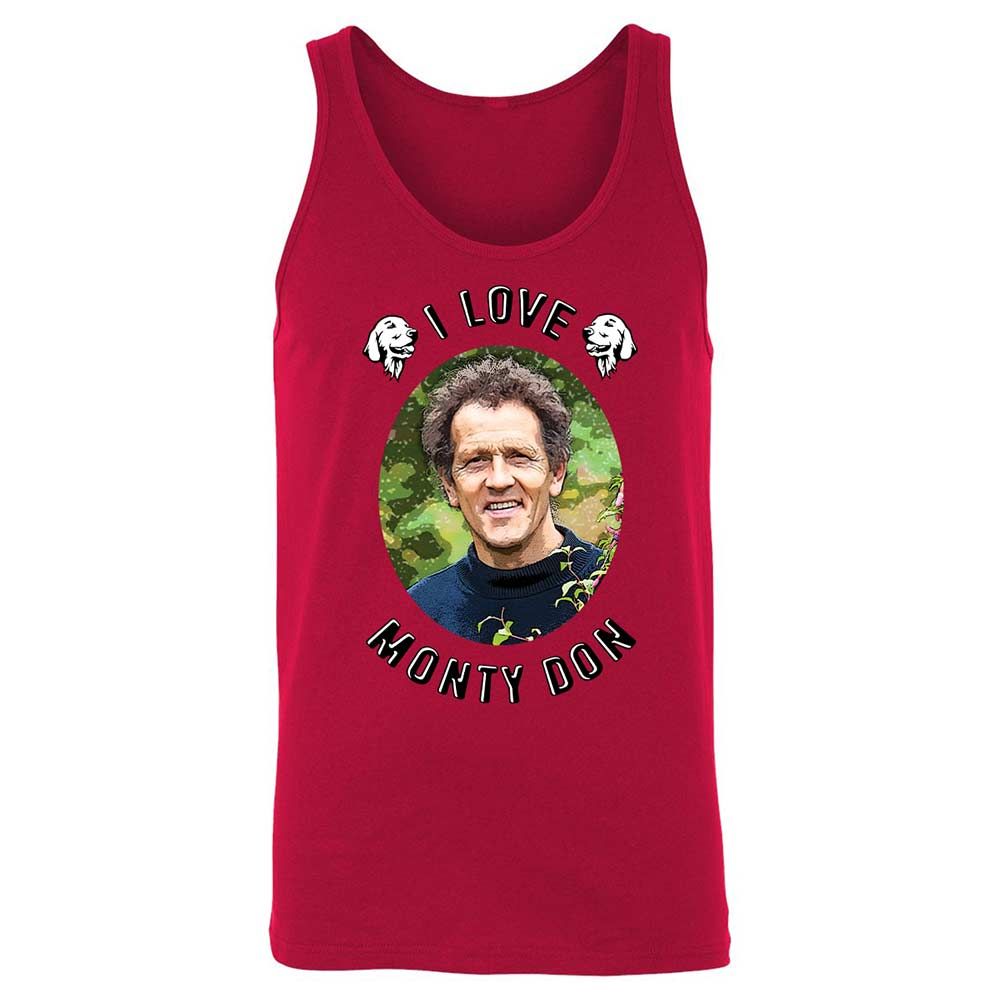 Unisex Jersey Tank - T8FDQVM7 - Red - 3